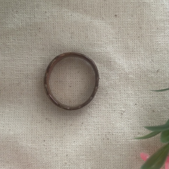 Vintage Copper Braided Ring, Size 7.5 - Picture 7 of 8